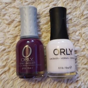 ORLY 2 Nail polishes